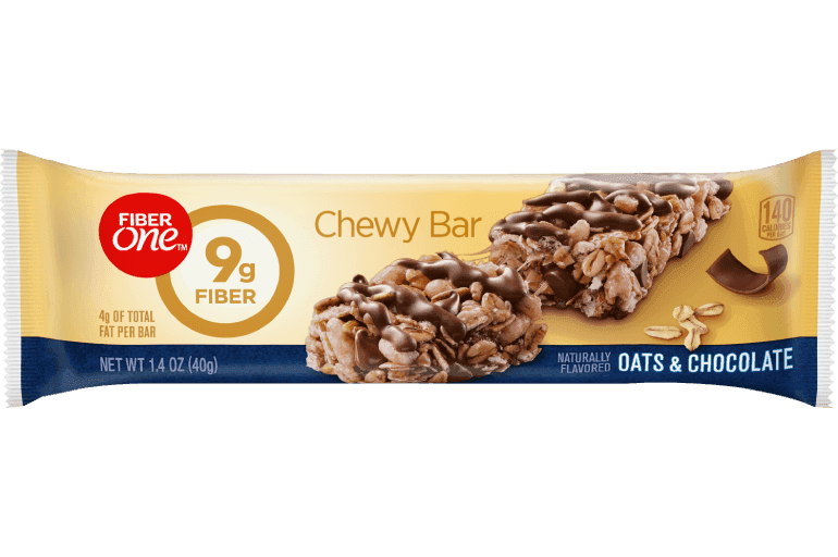 Fiber One Oats and Chocolate Chewy Bar- 1.4oz, single bar